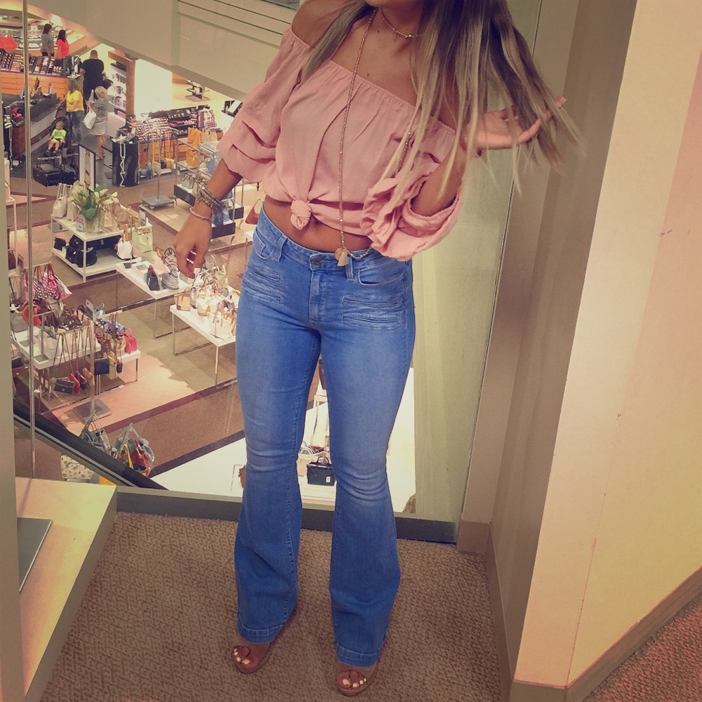 Pink top